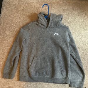 Youth medium grey Nike Hoodie